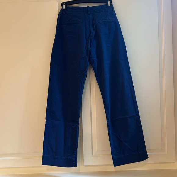 Classic Nili Lotan deep blue straight leg pant, size 00. - Picture 4 of 4